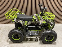 2025 ultra motocross met rekje atx 1000 elektrische quad groen ma06e - afbeelding 3 van  6