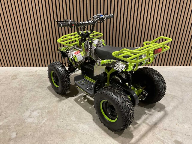 2025 ultra motocross met rekje atx 1000 elektrische quad groen ma06e - afbeelding 10 van  10
