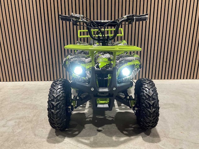 2025 ultra motocross met rekje atx 1000 elektrische quad groen ma06e - afbeelding 5 van  15