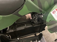 2025 ultra motocross met rekje atx 1000 elektrische quad groen/zwart camouflage - afbeelding 2 van  11