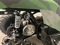 2025 ultra motocross met rekje atx 1000 elektrische quad groen/zwart camouflage - afbeelding 3 van  11