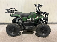 2025 ultra motocross met rekje atx 1000 elektrische quad groen/zwart camouflage - afbeelding 6 van  11