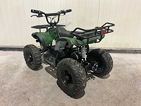 2025 ultra motocross met rekje atx 1000 elektrische quad groen/zwart camouflage - afbeelding 8 van  11