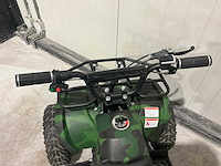 2025 ultra motocross met rekje atx 1000 elektrische quad groen/zwart camouflage - afbeelding 9 van  11