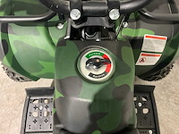2025 ultra motocross met rekje atx 1000 elektrische quad groen/zwart camouflage - afbeelding 10 van  11