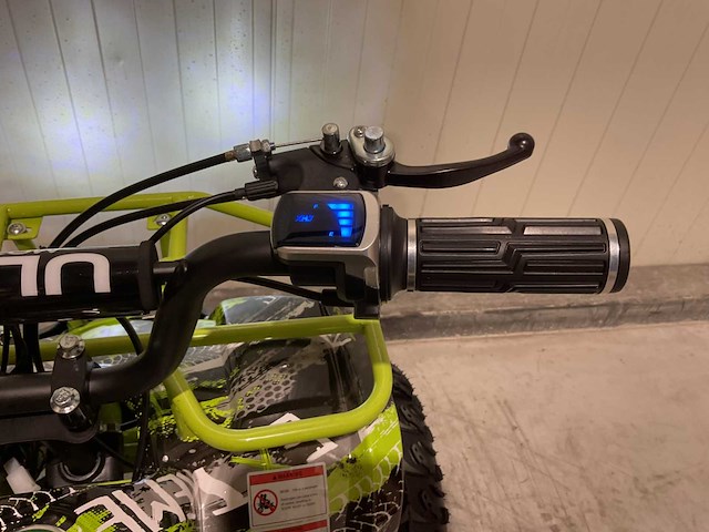 2025 ultra motocross met rekje atx 1000 elektrische quad groen/zwart extreme - afbeelding 2 van  14