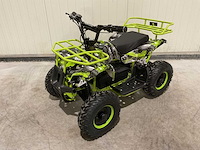 2025 ultra motocross met rekje atx 1000 elektrische quad groen/zwart extreme - afbeelding 1 van  14
