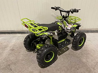 2025 ultra motocross met rekje atx 1000 elektrische quad groen/zwart extreme - afbeelding 12 van  14