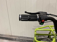 2025 ultra motocross met rekje atx 1000 elektrische quad groen/zwart extreme - afbeelding 14 van  14