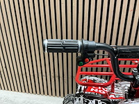 2025 ultra motocross met rekje atx 1000 elektrische quad rood/wit ma06e - afbeelding 12 van  14