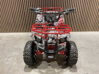 2025 ultra motocross met rekje atx 1000 elektrische quad rood/wit ma06e - afbeelding 4 van  10