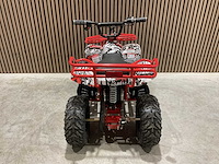 2025 ultra motocross met rekje atx 1000 elektrische quad rood/wit ma06e - afbeelding 11 van  14