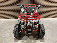2025 ultra motocross met rekje atx 1000 elektrische quad rood/wit ma06e - afbeelding 7 van  14