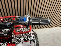2025 ultra motocross met rekje atx 1000 elektrische quad rood/wit ma06e - afbeelding 13 van  14