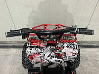 2025 ultra motocross met rekje atx 1000 elektrische quad rood/zwart live now - afbeelding 12 van  12
