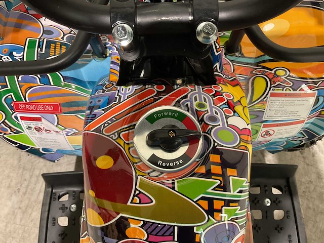 2025 ultra motocross met rekje atx 1000 elektrische quad space - afbeelding 2 van  13