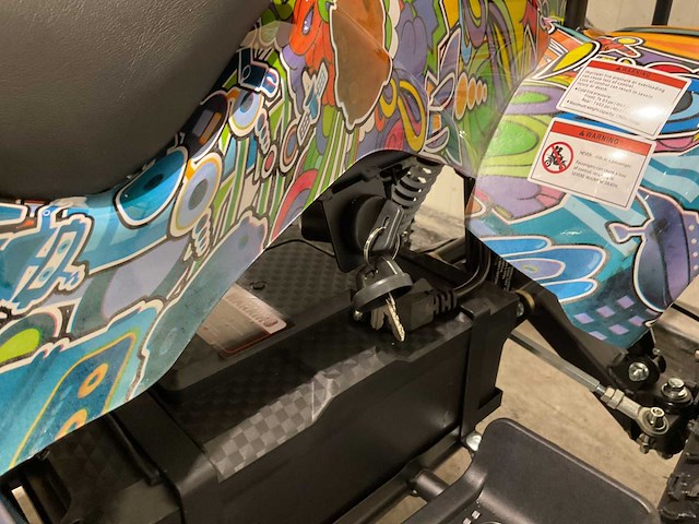 2025 ultra motocross met rekje atx 1000 elektrische quad space - afbeelding 3 van  13