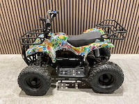 2025 ultra motocross met rekje atx 1000 elektrische quad wit terror ma06e - afbeelding 4 van  14