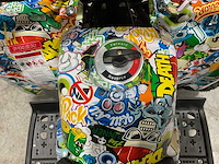 2025 ultra motocross met rekje atx 1000 elektrische quad wit terror ma06e - afbeelding 14 van  14