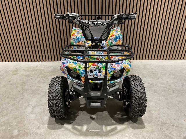 2025 ultra motocross met rekje atx 1000 elektrische quad wit terror ma06e - afbeelding 5 van  8