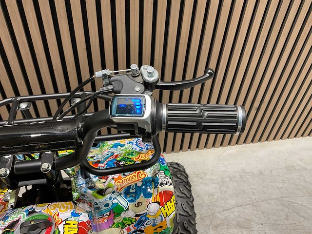 2025 ultra motocross met rekje atx 1000 elektrische quad wit terror ma06e - afbeelding 14 van  14