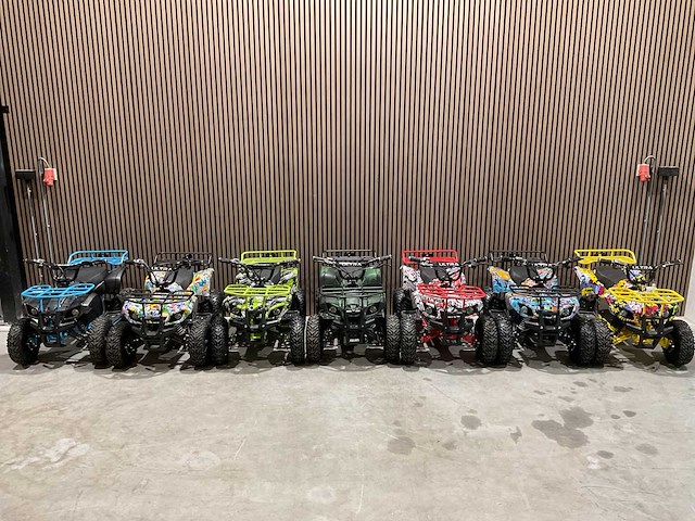 2025 ultra motocross met rekje atx 1000 elektrische quad wit terror ma06e - afbeelding 6 van  14