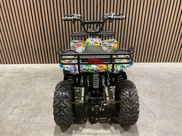 2025 ultra motocross met rekje atx 1000 elektrische quad wit terror ma06e - afbeelding 11 van  14