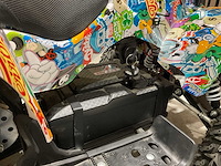 2025 ultra motocross met rekje atx 1000 elektrische quad wit terror ma06e - afbeelding 2 van  8