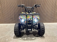 2025 ultra motocross met rekje atx 1000 elektrische quad wit terror ma06e - afbeelding 5 van  8