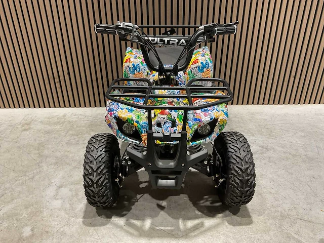 2025 ultra motocross met rekje atx 1000 elektrische quad wit terror ma06e - afbeelding 7 van  14
