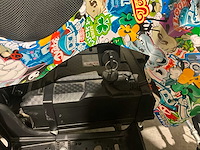 2025 ultra motocross met rekje atx 1000 elektrische quad zwart/geel terror - afbeelding 12 van  13