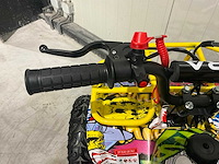 2025 ultra motocross met rekje atx 49 quad blauw/geel - afbeelding 9 van  10