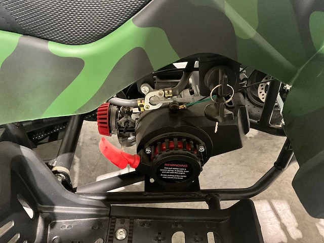 2025 ultra motocross met rekje atx 49 quad camouflage - afbeelding 8 van  10
