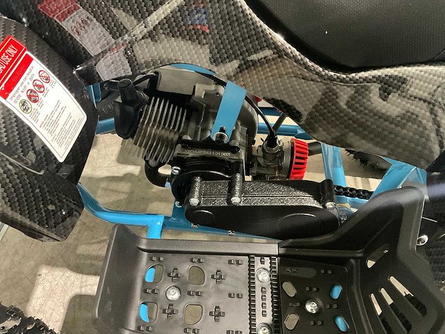 2025 ultra motocross met rekje atx 49 quad carbon - afbeelding 10 van  11