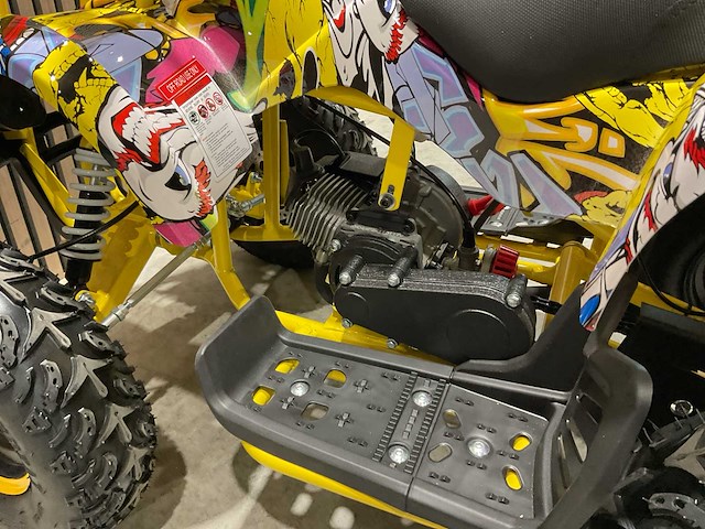 2025 ultra motocross met rekje atx 49 quad graffiti ma06 - afbeelding 2 van  8