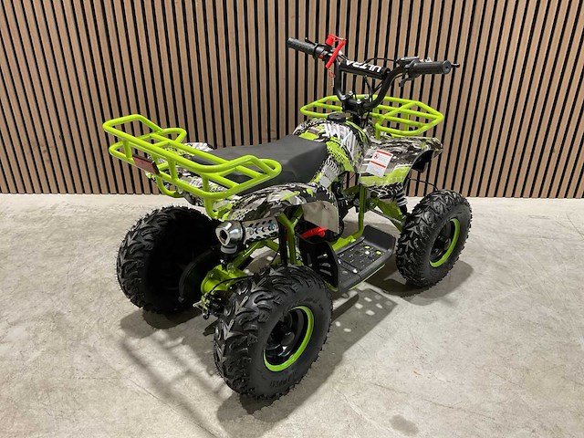 2025 ultra motocross met rekje atx 49 quad groen ma06 - afbeelding 9 van  13