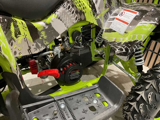 2025 ultra motocross met rekje atx 49 quad groen ma06 - afbeelding 2 van  6