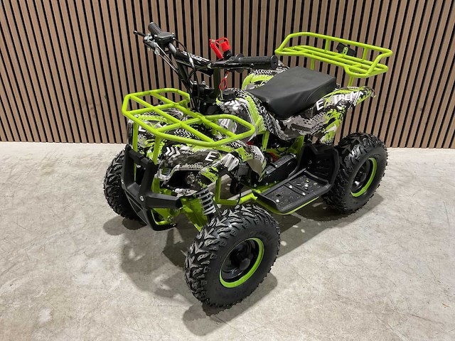 2025 ultra motocross met rekje atx 49 quad groen ma06 - afbeelding 1 van  10