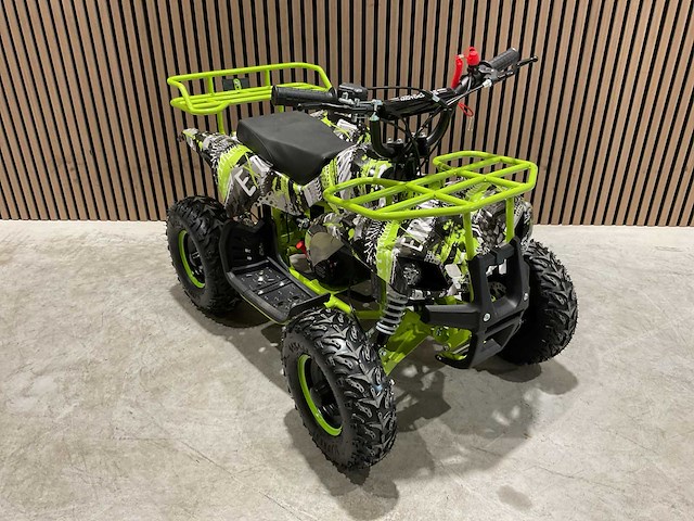 2025 ultra motocross met rekje atx 49 quad groen ma06 - afbeelding 6 van  8
