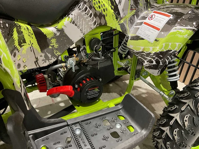 2025 ultra motocross met rekje atx 49 quad groen ma06 - afbeelding 7 van  13