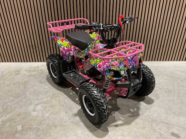 2025 ultra motocross met rekje atx 49 quad roze ma06 - afbeelding 3 van  8