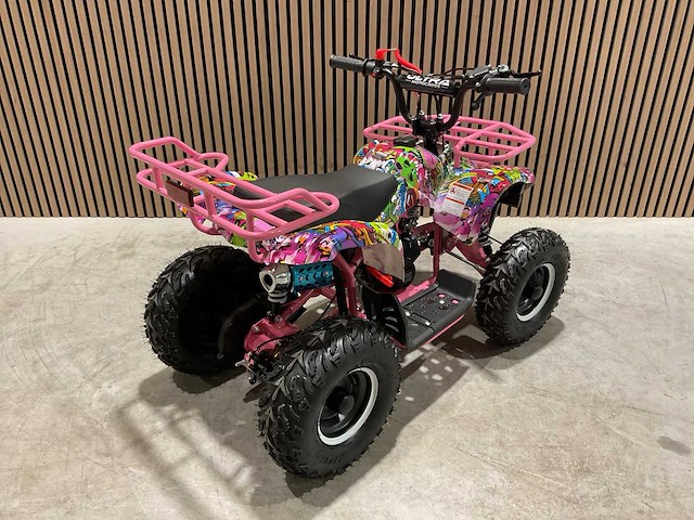 2025 ultra motocross met rekje atx 49 quad roze ma06 - afbeelding 8 van  12