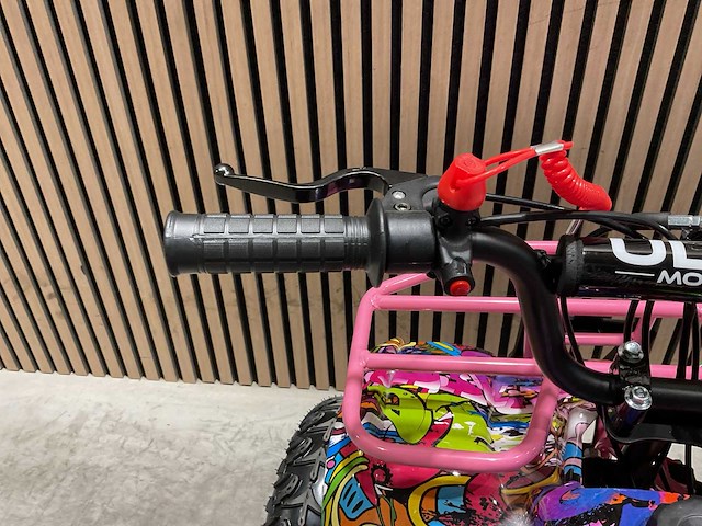 2025 ultra motocross met rekje atx 49 quad roze ma06 - afbeelding 10 van  12