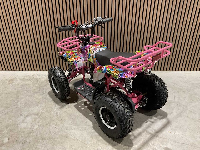 2025 ultra motocross met rekje atx 49 quad roze ma06 - afbeelding 3 van  13