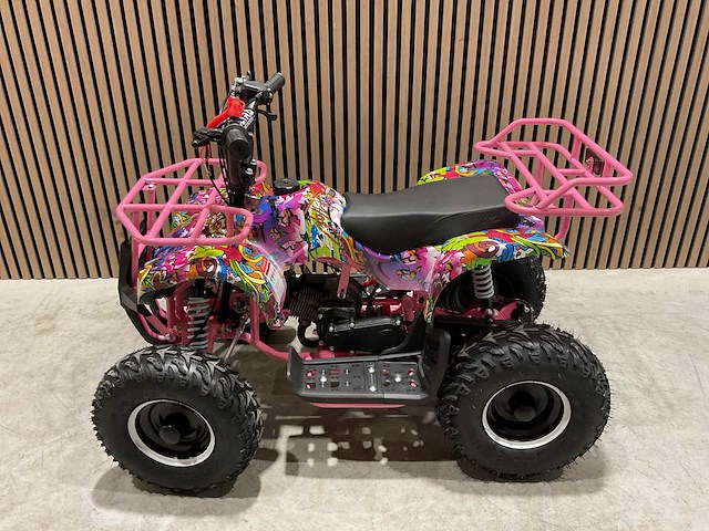 2025 ultra motocross met rekje atx 49 quad roze ma06 - afbeelding 4 van  13