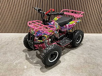2025 ultra motocross met rekje atx 49 quad roze ma06 - afbeelding 1 van  13