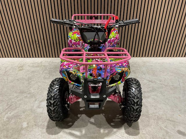 2025 ultra motocross met rekje atx 49 quad roze ma06 - afbeelding 6 van  13