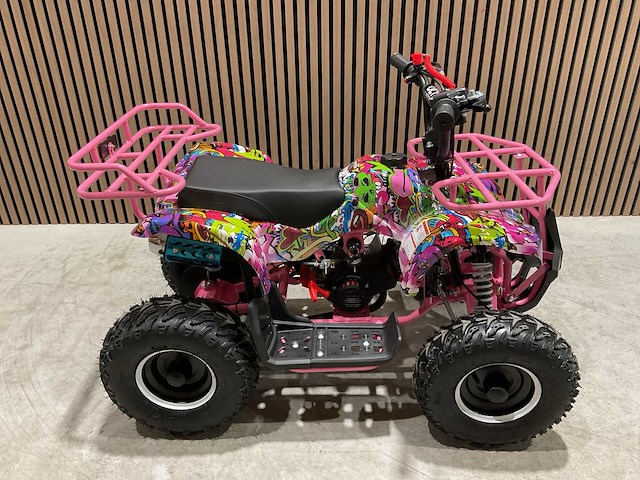 2025 ultra motocross met rekje atx 49 quad roze ma06 - afbeelding 8 van  13