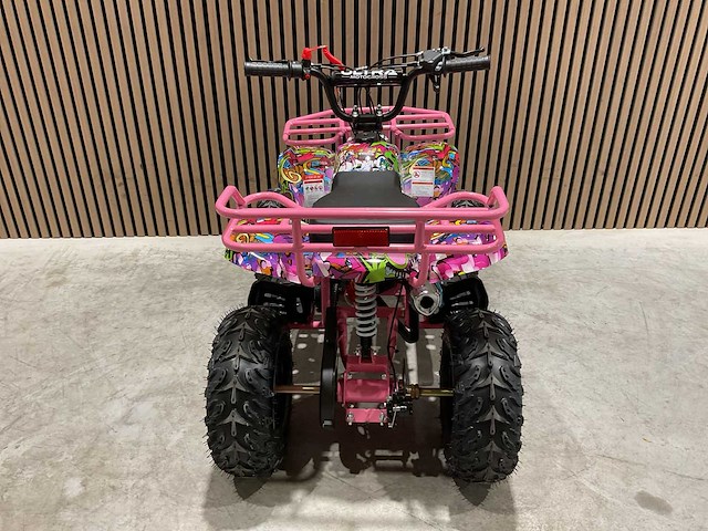 2025 ultra motocross met rekje atx 49 quad roze ma06 - afbeelding 10 van  13