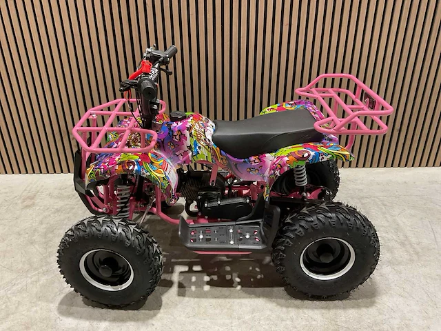 2025 ultra motocross met rekje atx 49 quad roze ma06 - afbeelding 5 van  13